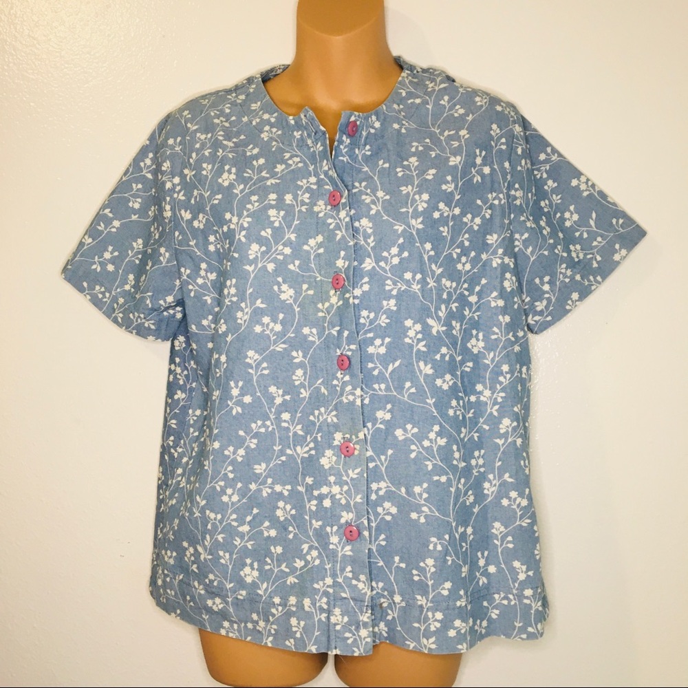 Vintage Button down Top